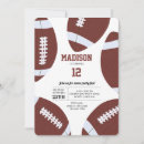 Search for football coach birthday invitations Team