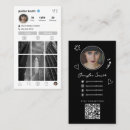 Search for instagram icon business cards Qr code
