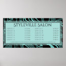 Search for price list posters Hairdresser