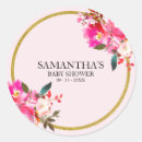 Search for gold glitter pink stickers Bridal shower