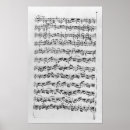 Search for music score posters Bach