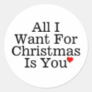 Search for i want you stickers Xmas
