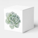 Search for succulent wedding favour boxes Green