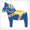Search for made in sweden stickers Dala horse