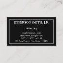 Search for conservative business cards Attorney