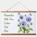 Search for pansy art Purple flowers