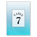 Search for aqua table table cards Blue