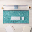 Search for turquoise mousepads Glitter