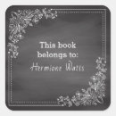 Search for chalkboard bookplates Student
