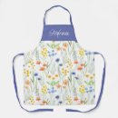 Search for boho chic aprons Wildflower pattern