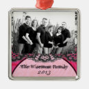 Search for portraits on christmas tree decorations Pink