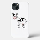 Search for cartoon cow iphone cases White