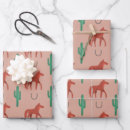 Search for horse gift wrap Cowgirl