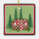 Search for vintage camper christmas tree decorations Rving