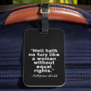 Search for quote luggage tags Black and white