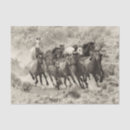 Search for wild horse tissue paper Vintage