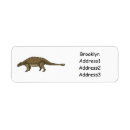 Search for cartoon dinosaur return address labels Reptile