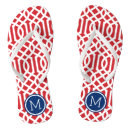 Search for white jandals Monogrammed