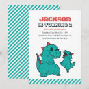 Search for t rex birthday invitations Kids birthday party