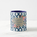 Search for vintage floral design mugs Blue