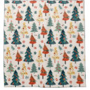 Search for pine trees shower curtains Winter