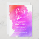 Search for watercolor baby shower invitations Elegant