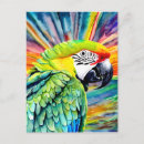 Search for colourful bird art postcards Birds