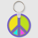 Search for world peace round key rings Freedom