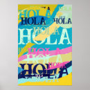 Search for hola posters Typography