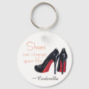 Search for high heel shoe key rings Black