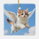Search for angel cat christmas tree decorations Fantasy