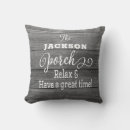 Search for rustic cushions Porch