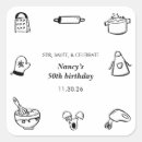 Search for cooking party stickers Baking