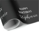 Search for cursive wrapping paper Happy birthday