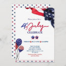 Search for patriotic seasonal invitations Military