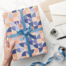 Search for coral wrapping paper Mid century modern