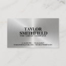 Search for blue metal business cards Trendy