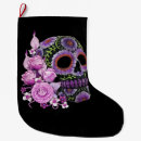 Search for gothic christmas stockings Skeleton