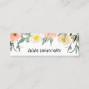 Search for baby sitter business cards Watercolor