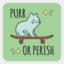 Search for skate or die stickers Cute cat