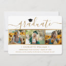 Search for photo collage graduation announcement cards Gold