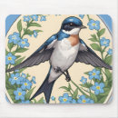 Search for swallow mousepads Flowers