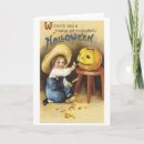 Search for jack o lantern halloween cards Black cat