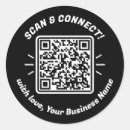 Search for promoting website stickers Black and white