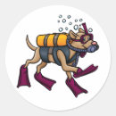 Search for scuba dive stickers Dog
