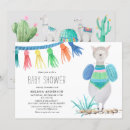 Search for colorful baby shower invitations Cactus