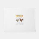 Search for chicken farm doormats Funny