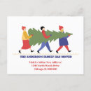 Search for seasonal moving announcement cards Christmas tree