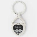 Search for black bow key rings Chic