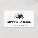Search for truck driver business cards Auto